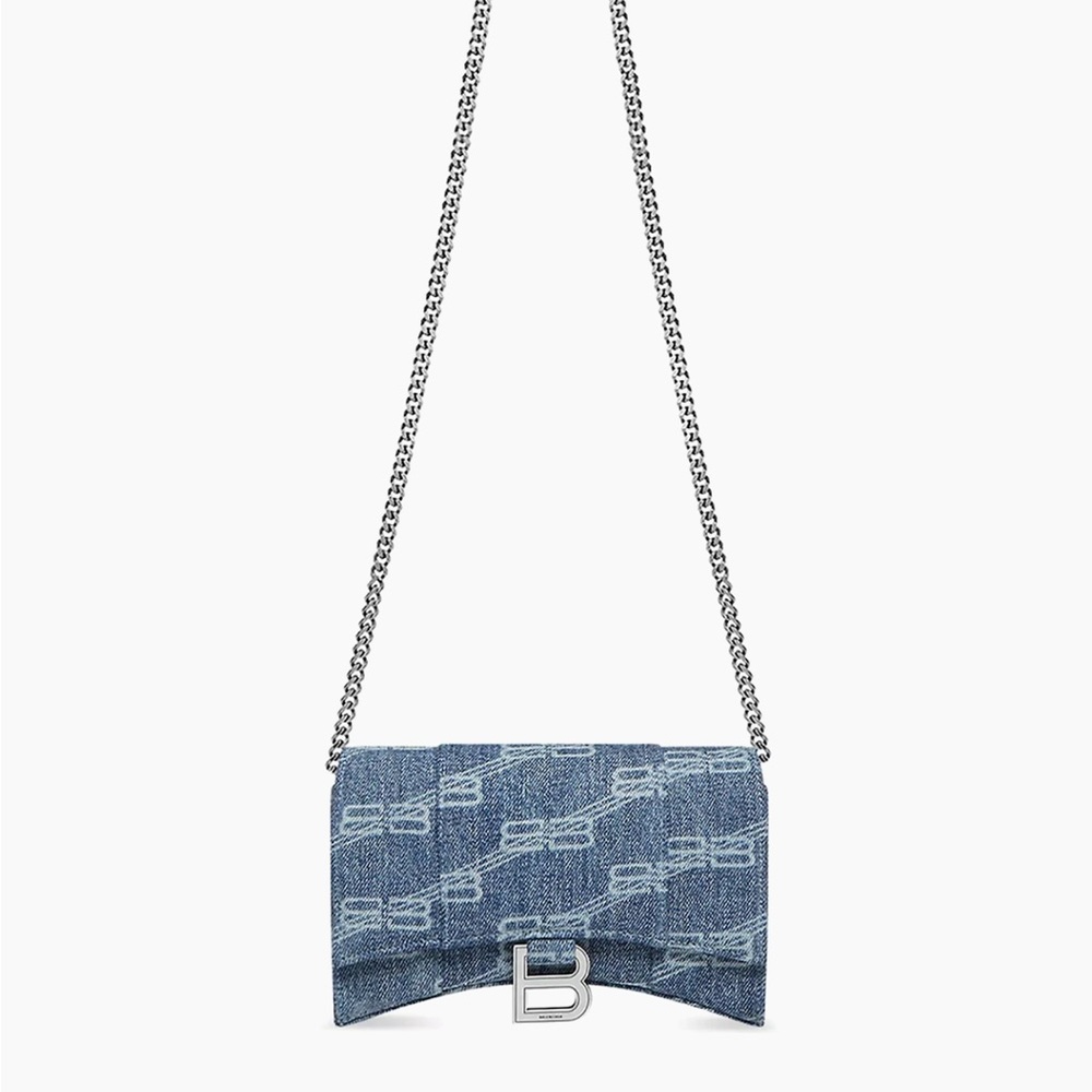 Balenciaga Blue Denim Women's Bag